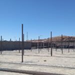 شروع عملیات مسقف سازی بلوک ۸ قطعه ۳